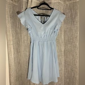 Light blue dress